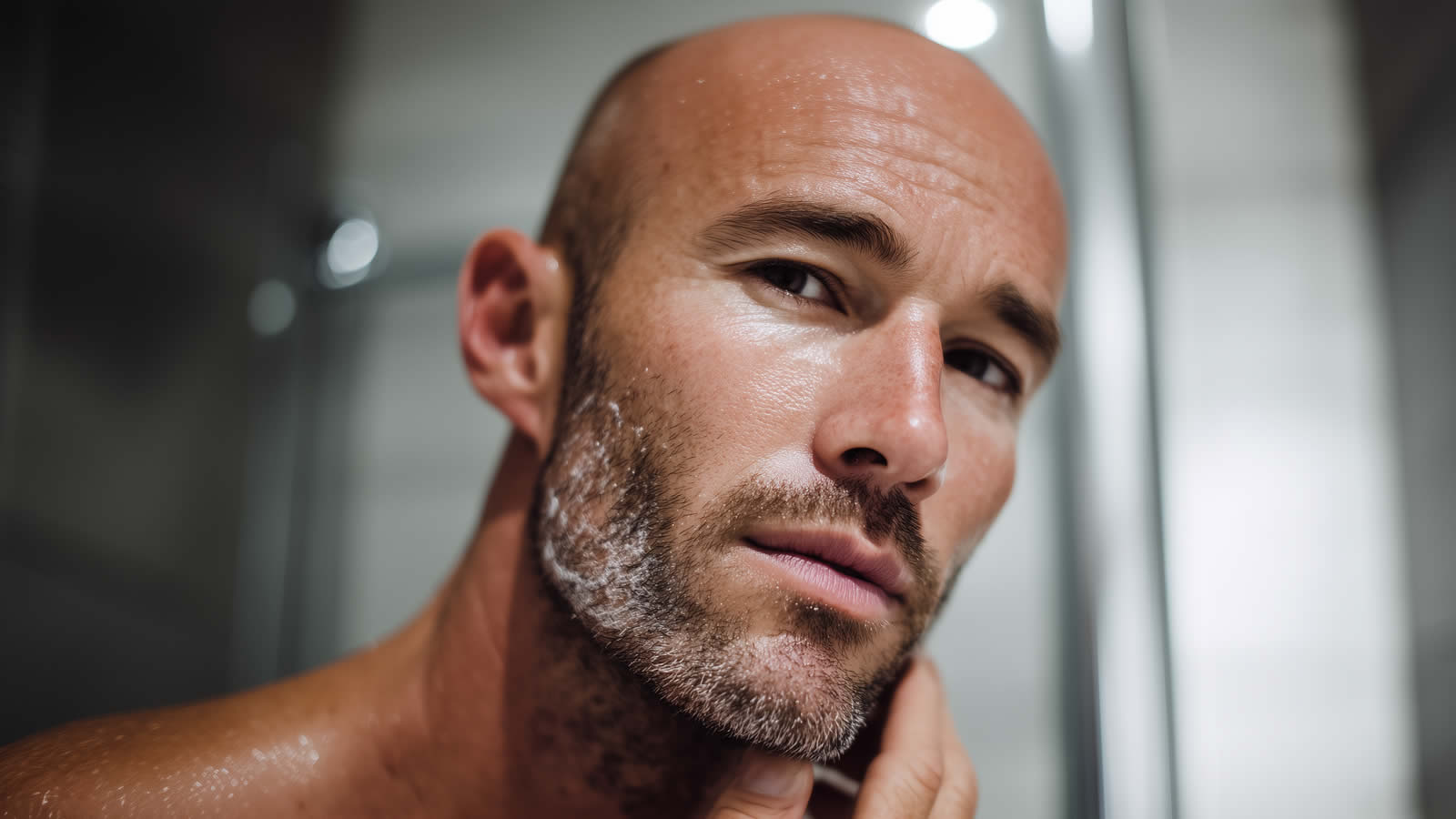 Aftershave-Produkte für die Kopfhaut nach der Glatzenrasur